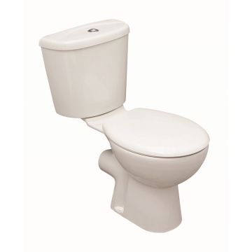 Strata Close Coupled WC Pack Standard Seat (Pan, Cistern And Seat)