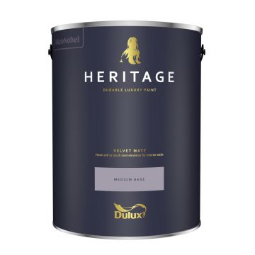 Dulux Heritage Velvet Matt Medium Base 5l