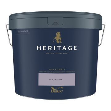 Dulux Heritage Velvet Matt Medium Base 10l