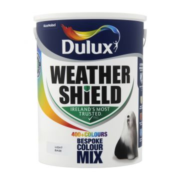 Dulux Trade Weathershield Smooth Masonry Light Base 5l