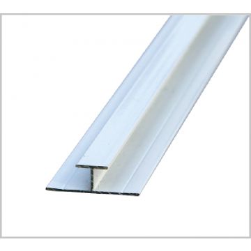 Flair Widepanel H Joiner 10mm Silver Trim