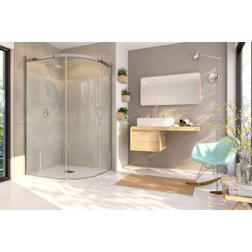 Oro Offset Sliding Quadrant 1200 x 800mm Right Hand