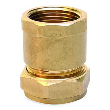 Plumb Centre Compression 1/2"F x 3/4 312