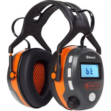 Tactix Hearing Protection Ear Muffs With Bluetooth & AM/FM Radio