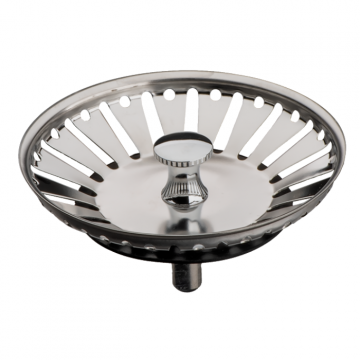 Plumb Centre Replacement Basket Sink Strainer Waste - 83mm