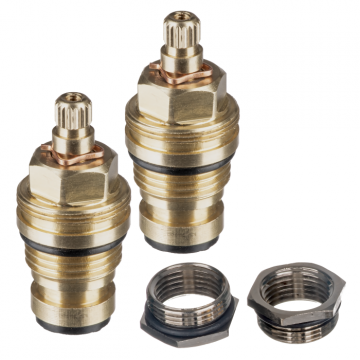 Easi Plumb Pre-Packed 3/4" Tap Spindle Pair