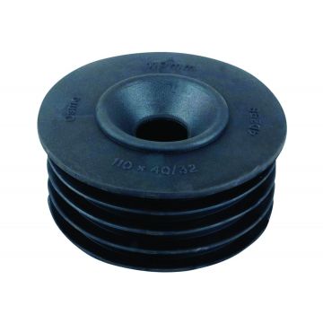 Rubber Soil Drain Adaptor 110mm x 32-40mm