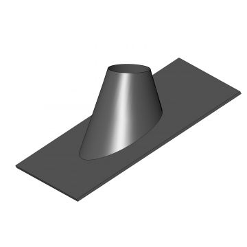 System 2 5" 22 Degree Ridge Tile Flashing