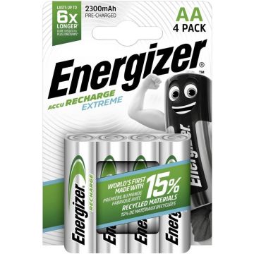 Energizer 424270 AA Recharable Battery (4 Pack)