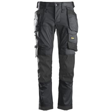 Arw Stretch Trousers 6241 W38 L32 Steel Grey/Blk 054, 38 x 32
