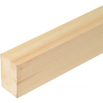 2.4m 75 x 35mm White Deal PAO (68 x 32)