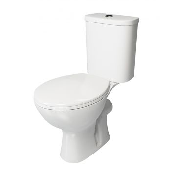 Strata Eco Open Back Close Coupled WC & Standard Seat