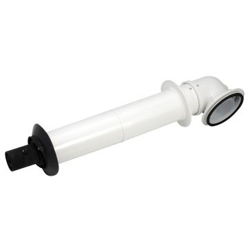 Worcester 60/100mm Standard Telescopic horizontal Flue Kit 082