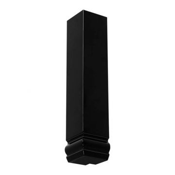 300mm Og Fascia Ext Angle Eoa2 Black Eavemaster