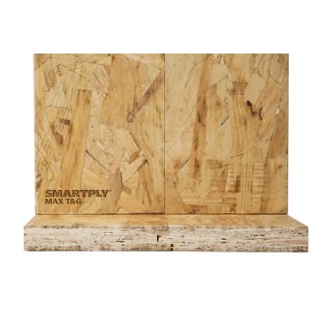 OSB Board Tongue & Groove - 2440mm X 1220mm X 18mm (8Ft X 4Ft approx)