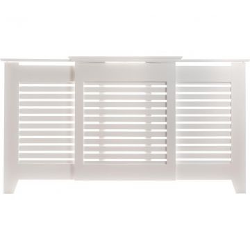 Tema Contemporary AdjradiatorCab White Medium