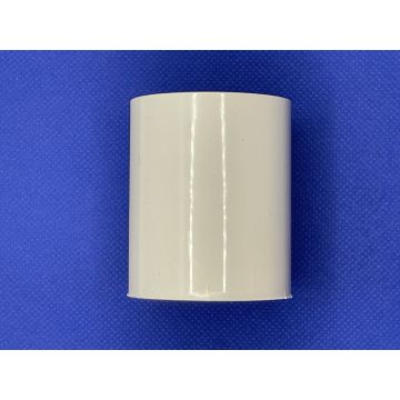 1 1/2" White Waste Straight Connector