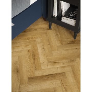 Herringbone Stade Oak 1.46m2 AC4 (9052) 12 x 90 x 450mm 1.45 Sq M (1.74sq Yrd)