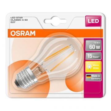 Osram 7w (60w) E27 LED Gld Filament Frost 941496