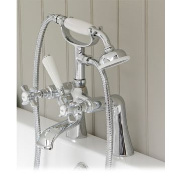 Edwardian Bath/Shower Mixer Chrome Plated 6202/004