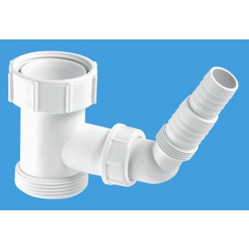 Mcalpine Single W/M Adaptor 1 1/2"