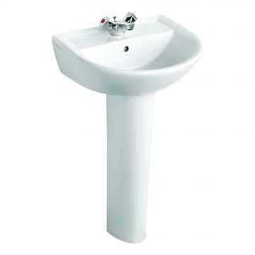Sandringham 21 Sink Pedestal Only - 159mm x 695mm