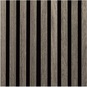 Fibrotech Basic Acoustic Panel Grey Oak 2.44m x 605 x 22mm
