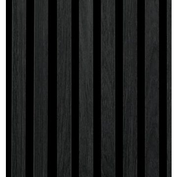 Fibrotech Basic Acoustic Panel Black Oak 2.44m x 605 x 22mm