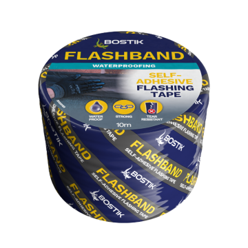 Flashband Lead Colour 100mm x 10m (33' x 4