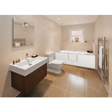 Cordova Walk In Double Ended Bath 1500 1690 x 750 Standard