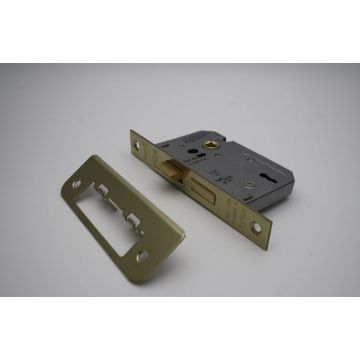 Eurospec 2 Lever Lock 3" Brass