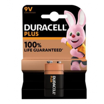 Duracell Plus Plug Power 9v Battery