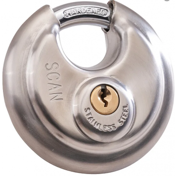 Defender Diskus Combination Padlock 70mm