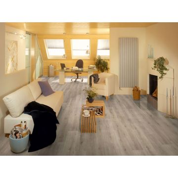 Whiteriver Excel 4V Trend Oak Grey AC4 Laminate Flooring - Pack covers 2.131m2 - 8mm x 193mm x 1380mm