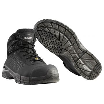 Mascot Trivor Black Saftey Boot S11 (46) F0114-937-09