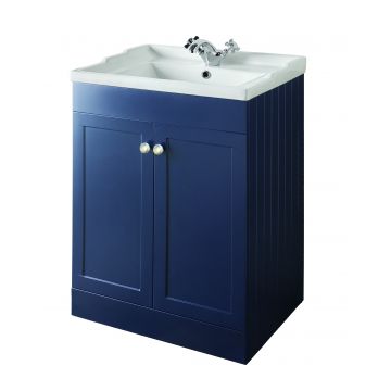 Kylemore 600mm Floor Standing Unit Only - Matt Blue | KYL60FBLU