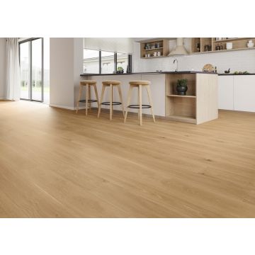 Forest Smoked White & Matt Lacquered Lismore Oak Plank Engineered Flooring - 190mm x 14mm x 1900mm - Pack covers 2.16m2