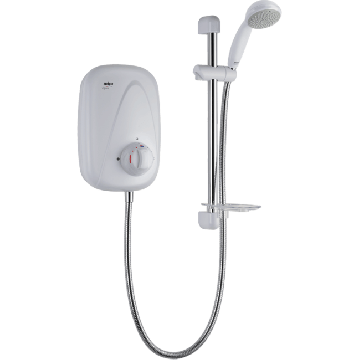 Mira Vigour Thermostatic Power Shower Wh/Ch