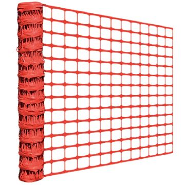 Orange Barrier Fencing 1m x 50m