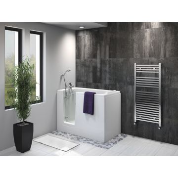 Priya Walk In Bath 1210 1210 x 660mm Deep Soak Standard