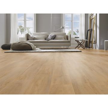 Robusto 4V Range Premium Oak Nature Laminate Flooring AC5 - 12mm x 188mm x 1375mm - Pack covers 1.293m2 