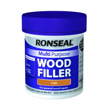 Ronseal Multi Purpose Wood Filler 250gm Light