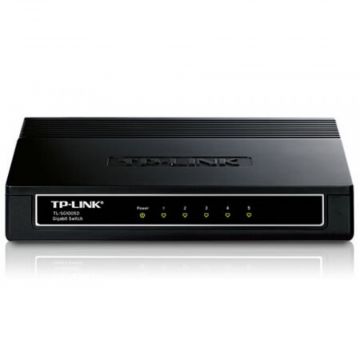 Tp Link 5 Port Gigabit Desktop Switch - Black | TL-SG1005D