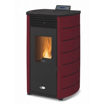 Stanley Solis K100 Edge Wood Pellet Stove - Claret | K100SPCTFLT