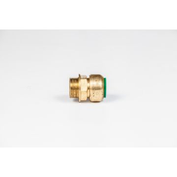 1/2" Irish Tectite x 1/2 Bsingle panel Male Coupling