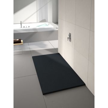 Merlyn Truestone 1400 x 900 Black Rect Tray