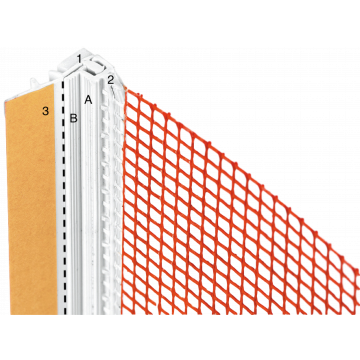 Baumit PVC Window Profile Ideal Plus 2.4m