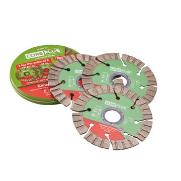 Core Plus 115mm 4.5in Hybrid Diamond Blade