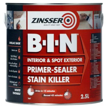 Zinsser B-I-N Primer Sealer 2.5l