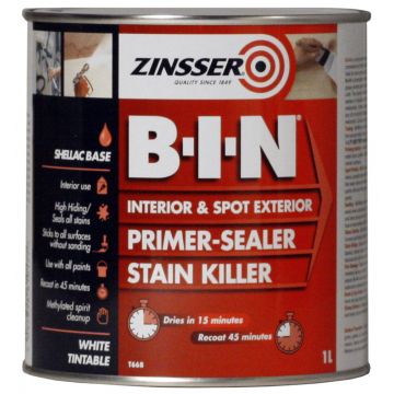 Zinsser B-I-N Primer Sealer 1l